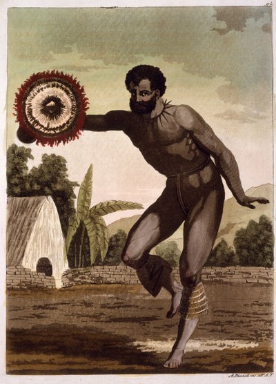 Man with Rattle by John Webber